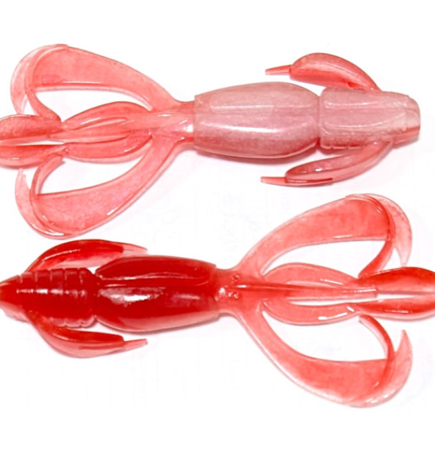 Силікон Keitech Crazy Flapper 4.4" 208 Watermelon PP. Red (6 шт/уп)