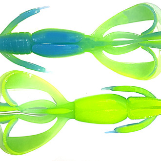 Силікон Keitech Crazy Flapper 4.4" 208 Watermelon PP. Red (6 шт/уп)