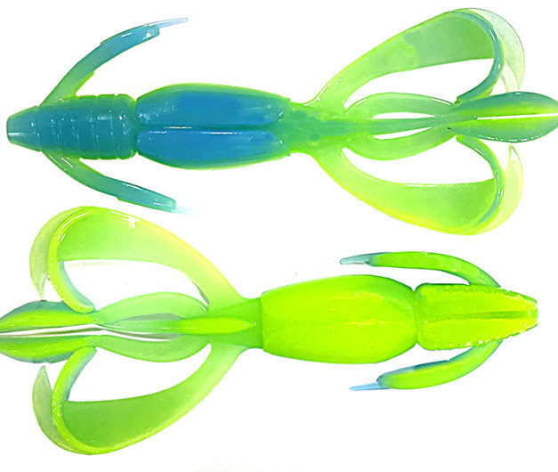 Силікон Keitech Crazy Flapper 4.4" 208 Watermelon PP. Red (6 шт/уп)